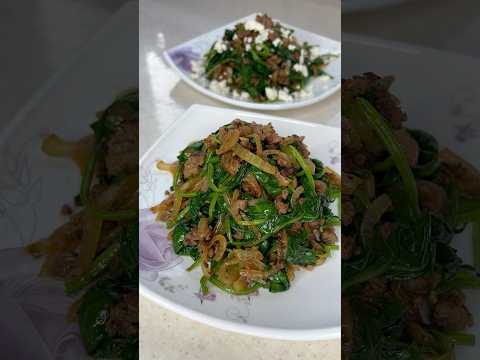 Ismaloqli salat juda mazzali👍 Салат с шпинатом