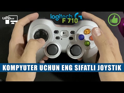 UPG - PC Kompyuter O'yinlari Uchun Eng Zo'r Joystik (Logitech F710)