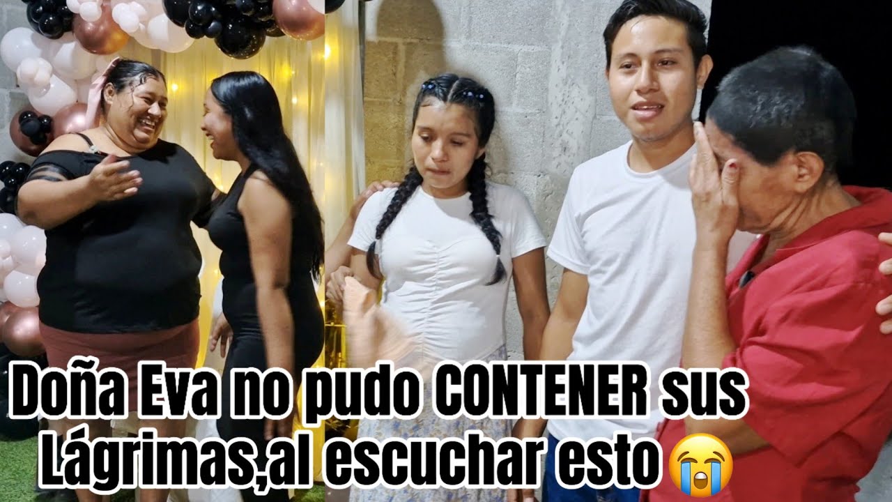 Doña Eva no se contuvo y se soltó a LLORAR en plena fiesta de ELIDA JUNTO A SU NUERA.