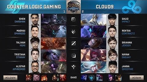 Highlight GAME 4 | C9 vs. CLG | 2017 NA LCS REGIONAL QUALIFIER.