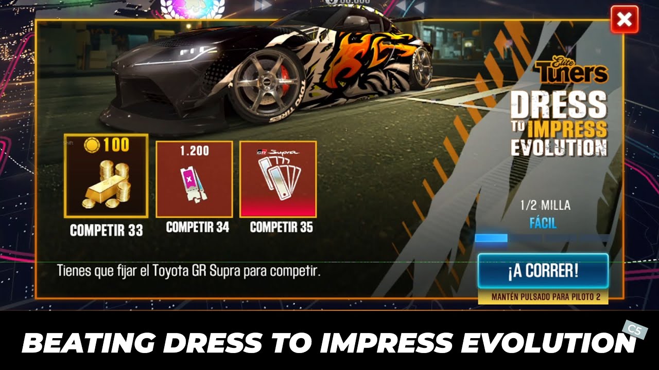 CSR2 | Dress To Impress Evolution - Toyota GR Supra (Tier 5)