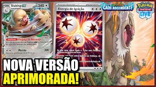NOVO SLAKING! Versão Otimizada Contra o Meta Atual | Pokémon TCG Live