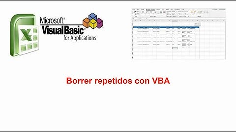 Borrar Repetidos con VBA