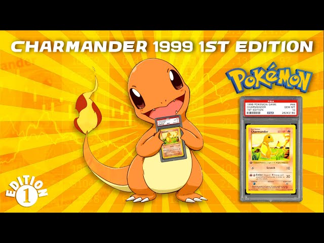 charmander first edition pokemon card 011/075 1st POKEMON CHARMANDER 1ST EDITION 1999