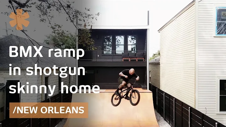 BMX rider builds around purpose: small home, big b...