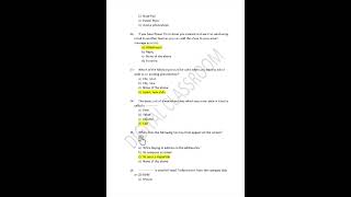 IMPORTANT QUESTIONS BASIC KNOWLEDGE OF COMPUTER #trending#viral#computer#IT#newvideo