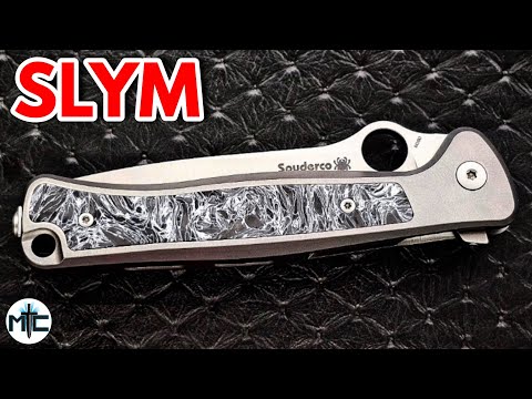 Spyderco / Lionsteel Slym Integral Folding Knife - Overview and Review