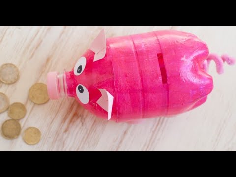 Video: Cómo Hacer Un Cerdo Con Una Botella