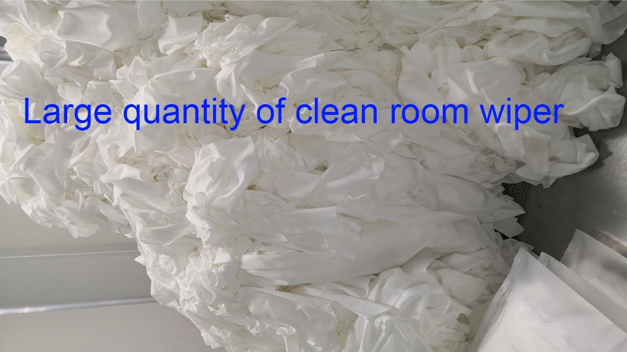 9X9inch Class 10000 Lint Free Polyester Cloth Esd Clean Room Wipes