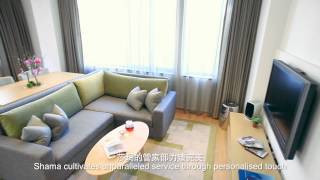 A quick tour of luxury serviced apartments - shama tsim sha tsui