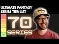 Ultimate fantasy tier list  70 book series  indie and trad pub books