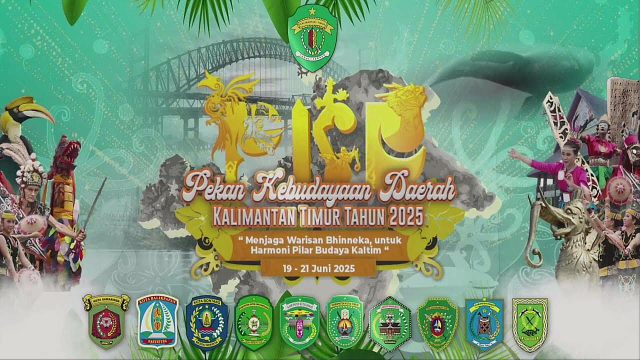 OPENING CEREMONY PEKAN KEBUDAYAAN DAERAH KALIMANTAN TIMUR TAHUN 2025 || DISDIKBUD KALTIM