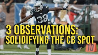 Raiders camp: T.J. Carrie solidifies hold on cornerback