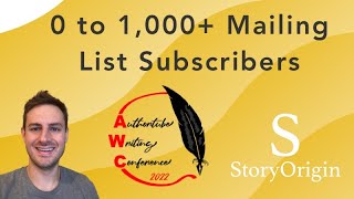 Going from 0 to 1,000 Email Subscribers