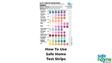 How To Use 12-in-1 Water Test Strips