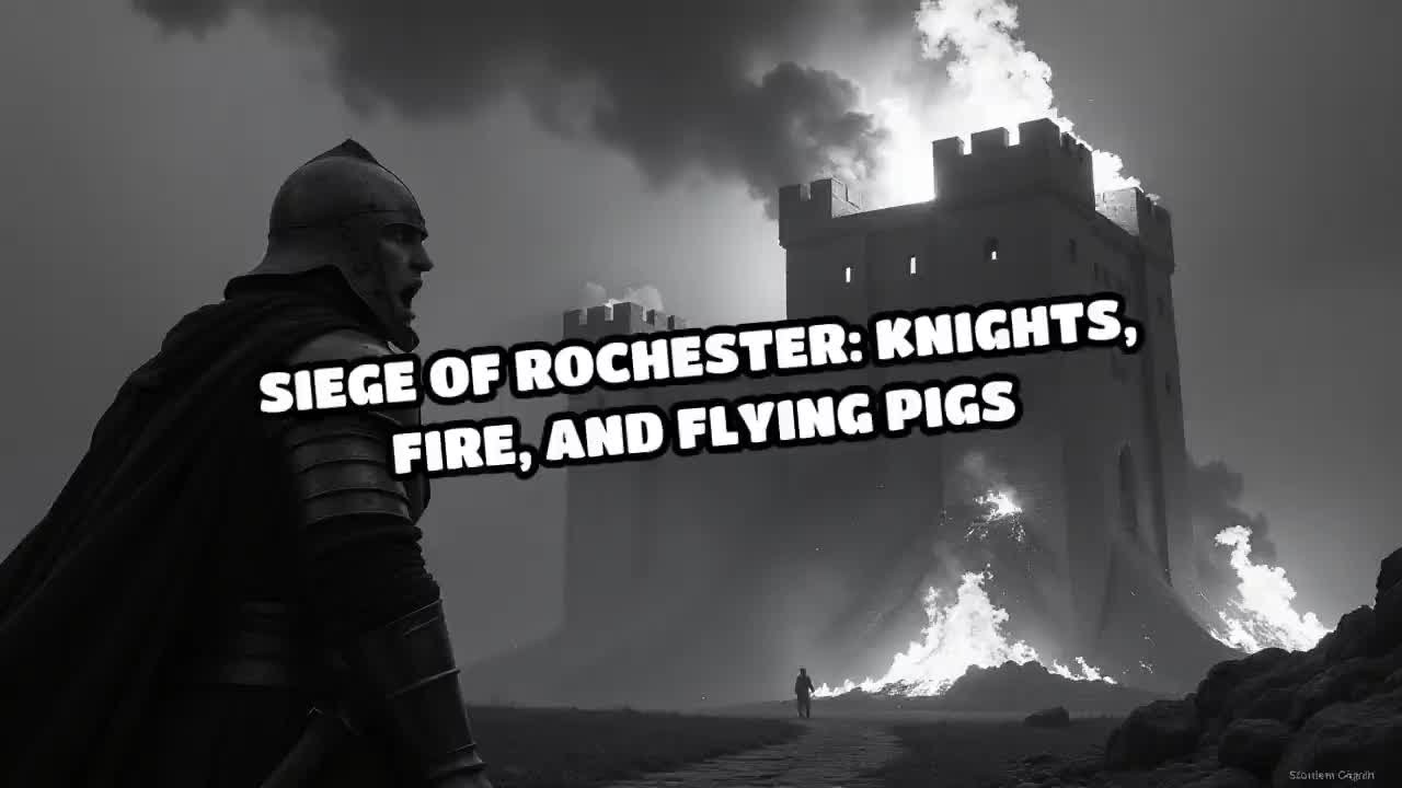 Siege of Rochester: Knights, Fire, and Flying Pigs