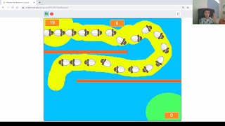 Game #13: Rescue the sheep flock game on Scratch || Coding tutorial screenshot 4