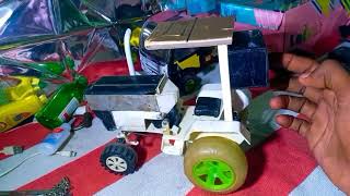 made in home tractor toy part 2 घर पर ट्रैक्टर कैसे बनाए