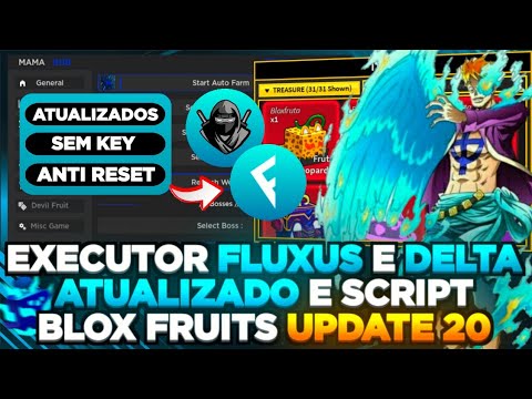 NÃO É CLICKBAIT!💥 DELTA EXECUTOR ATUALIZADO E SCRIPT BLOX FRUITS PRA  CELULAR - PEGANDO TUDO🥶 