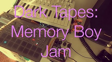 Arturia Microbrute + Electroharmonix Memory Boy Delay / Vaporwave & Synthwave Jam