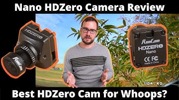 The Nano HDZero is my new favorite cam for HDZero || New HDZero / Shark Byte camera for whoops
