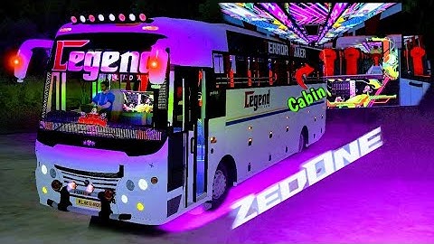 LEGEND ZEDONE BS6 BELLY DICKY MOD | BUS SIMULATOR INDONESIA | ZEDONE BS6 | GAMEPLAY | ZN GAMING