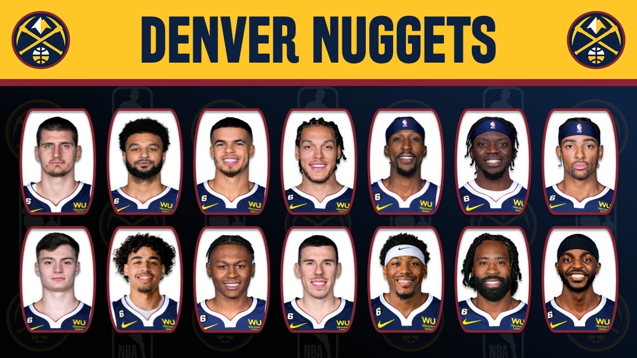 Denver NUGGETS New Roster 2023/2024 Player Lineup Profile Update as