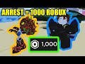 FIRST TO ARREST ME WINS 1000 ROBUX | Roblox Jailbreak Challenge