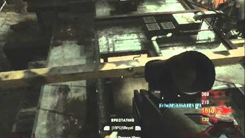 Call of Duty Black Ops - Ascension Out of Map Glitch