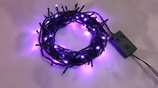 serie navideña 140 luces LED con control musical