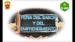 FERIA DEL SABOR Y DEL EMPRENDIMIENTO