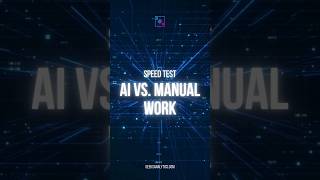 AI vs Manual Work ⚡ | Speed Test Challenge | Geeks Analytics #shorts #ai #shortsfeed #speedtest