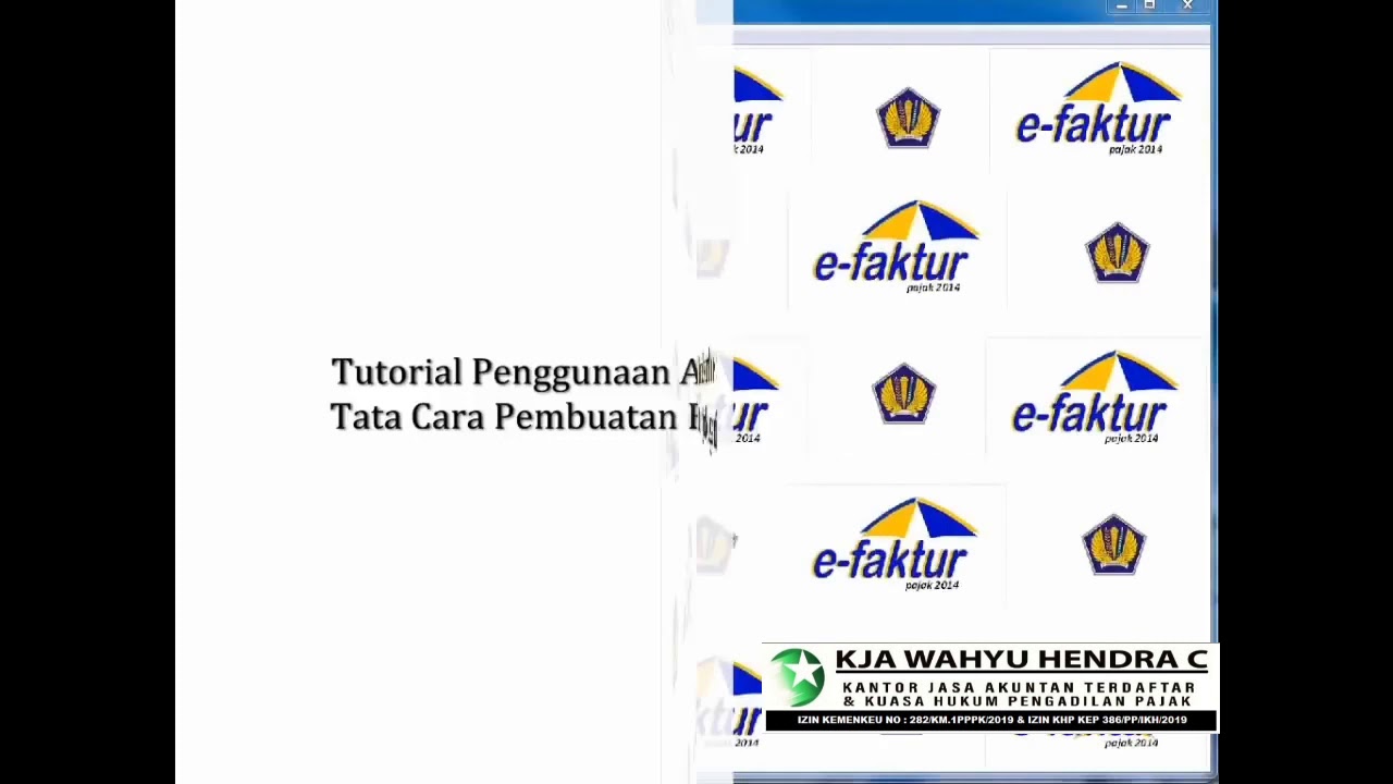 cara membuat faktur pajak pengganti 