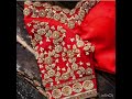 Maggam work blouse#01#aariwork #bridalware #wedding #modren