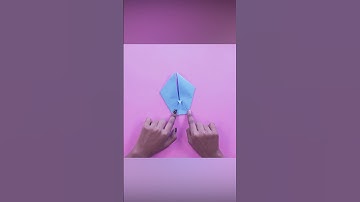 How to Make an Origami Swan Easy - Paper Swan Folding Step by Step #questdiy #shorts #viralvideo