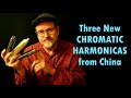 Three new chromatic harmonicas from china easttop forerunner 2 kongsheng kb12 and jdr evolution