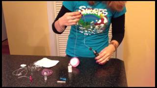 Marcie&#39;s demonstration on how to insert an insulin pump infusion set