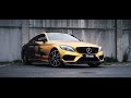 Wraptor - Mercedes C43 AMG Gold and Satin Gold Dust Design Wrap!