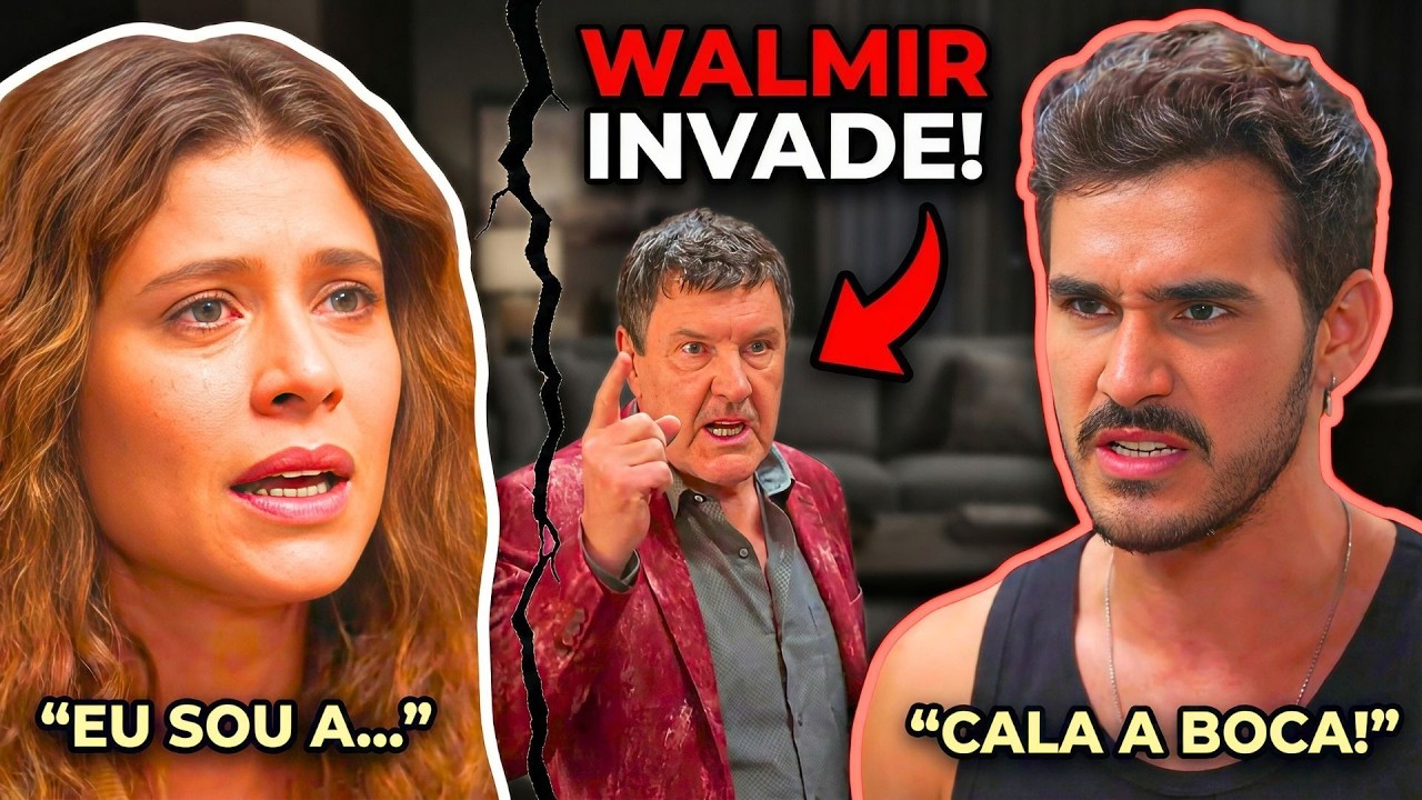 CORAÇÃO ACELERADO: Agrado quase REVELA ser DIANA, mas Walmir INVADE e João Raul tem REAÇÃO CHOCANTE!