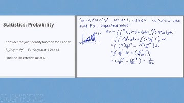 Statistics Probability 11: Joint-Density Expected Value Example