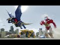 Power Ranger Ninja Steel | Primera Batalla con los Zords - Capitulo 2