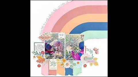 Scrapbook Process Video #563 a page kit for Hey Little Magpie with card, paper and a sticker sheet!