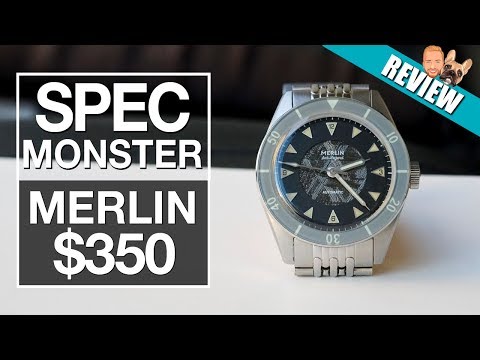 Great Specs! Merlin Sea Legend Diver Watch Review