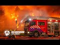 ZEER GROTE BRAND - DOOR DE OGEN VAN DE BRANDWEERSTUDENT - NIEUW YOUTUBE KANAAL - DUTCH FIREFIGHTERS