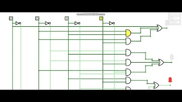 คลิปอธิบายวงจร รหัสBCD8421 เป็น รหัสExcess 3