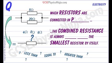 Resistors Connected in Parallel - Electrical Circuits - GCSE Physics