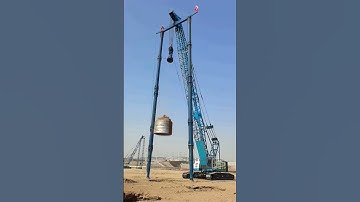 #Immersive experience of dynamic compaction: The shocking scene of dozens of tons of large iron