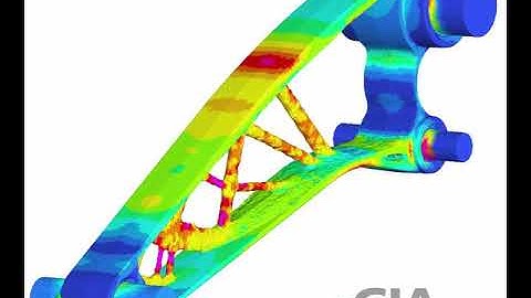 Topology Optimization Aircraft Bracket