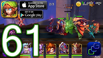 Heroes and Titans 3D Battle Arena iOS Walkthrough - Part 61 - Chapter 13: Gravedowns NORMAL