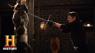 Forged In Fire The Boar Sword Mauls The Compeion In Final Round Season 6 History